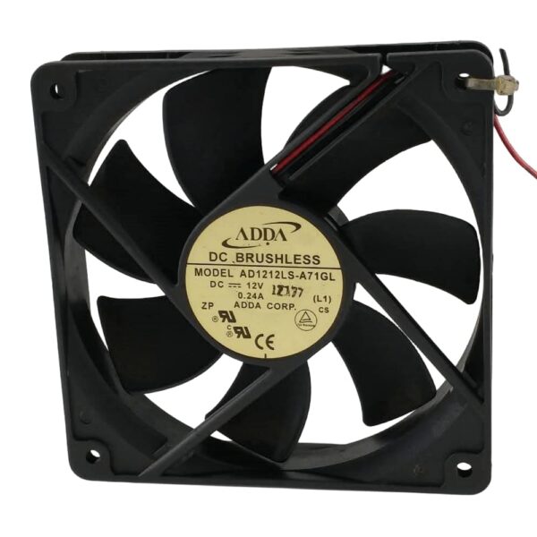 for AD1212LS-A71GL 12V 0.24A 12025 12CM 2-Wire Chassis Silent Cooling Fan