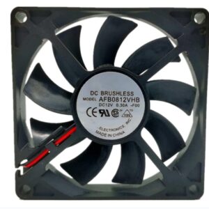 AFB0812VHB DC12V 0.30A 80x80x15mm 2-Wire Chassis CPU Fan