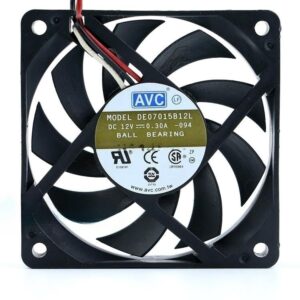 for AVC 7015 7CM DE07015B12L PWM 12V 0.70A CPU AMD Intelligent Speed Control Fan