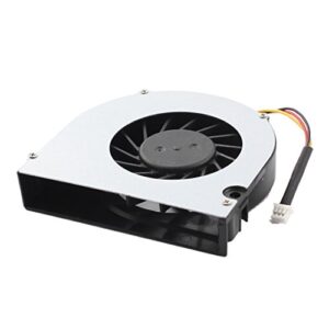 Qtqgoitem Laptop CPU Cooling Fan 3Pins Black Silver Tone DC 5V 0.4A for 6520S (Model: 9cf 7eb 00e 51a c57)