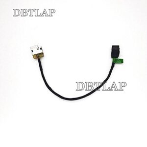 DBTLAP Laptop DC Power Jack Cable Wire Compatible for HP Envy Touchsmart 15-j Series 719318-YD9 CBL00380-0200b