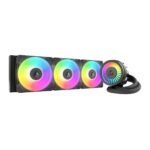 ARCTIC Liquid Freezer III Pro 360 A-RGB – AIO CPU Cooler, 3 x 120 mm Water Cooling, 38 mm Radiator, PWM Pump, VRM Fan, AMD AM5/AM4, Intel LGA1851/1700 Contact Frame – Black