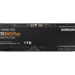 SAMSUNG 970 EVO Plus SSD 1TB NVMe M.2 Internal Solid State Drive w/ V-NAND Technology, Storage and Memory Expansion for Gaming, Graphics w/ Heat Control, Max Speed, MZ-V7S1T0B/AM