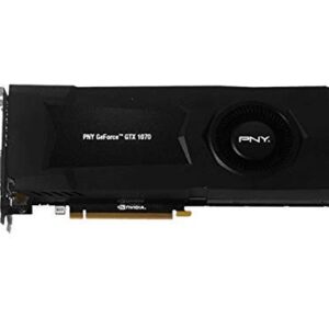 PNY GeForce GTX 1070 8GB Graphic Card (VCGGTX10708PB) (Renewed)