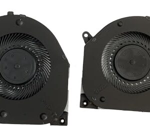 Replacement New CPU+GPU Cooling Fan for Lenovo Legion Y540-15IRH 81SX Y7000-2019 81NS (GTX1660Ti) Series DFS5M325063B11 FLGA DFS200105BD0T FLGB EG75070S1-1C0300 9A EG7 5070S1-1C010-S9A Fan