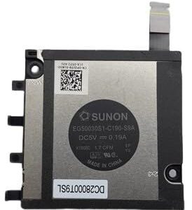 wangpeng New Right Cooling Fan for Dell Latitude 7320 Detachable Cooling Fan 0PGV79