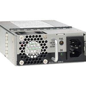 N2K/3K 400W AC Power Supply, Std Airflow (Port Side Exhaust) N2200-PAC-400W (Renewed)