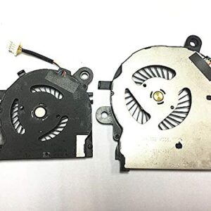 wangpeng New Laptop CPU + GPU Cooling Fan for HP EliteBook Folio 1040 G1 1040G1 1040G2 1040 G2 940 G1 940G1 Series 739561-001 KDB0505HC-DC35 KDB0505HC-DC34 Fan