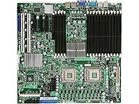 Supermicro X7DWN+ Motherboard - 5400 Mp Xeon LGA771 MAX-128GB Atx 4PCIE Uio 2PCIX Vid 1600MHZ (Renewed)