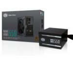 Cooler Master MWE 550 Bronze, 80+ Bronze Certified 550W Power Supply, 3 Year Warranty