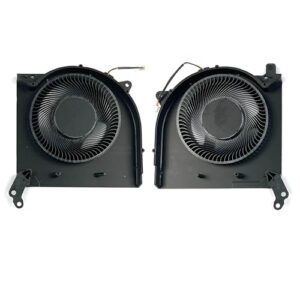 BestParts Genuine CPU+GPU Cooling Fan Replacement for Lenovo Legion 5 (15″, 6, 2021), P/N: FNRR DFS5L32G064860, FNRS DFS5L32G164860, for Legion 5-15ITH6H (82JH, 82MH)