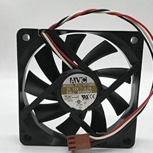 F7015B12MN AVC 12V 0.2A 7cm 3-Wire CPU AMD Cooling Fan