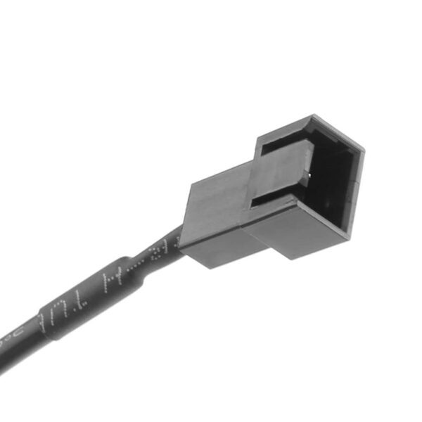 Saccgt 32cm/12.60in Fan Power Adapter Cable 1 to 1 Ways USB 2.0 A Male to 3 Pin Male 5V PWM Fan Connector, 22AWG Copper - Image 7