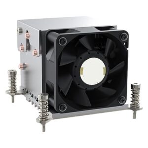 GVMUKNYE R63 2U Server CPU Cooler 4 Heat Pipes Workstation Cooling 4 Pin PWM Silent Fan for Lga 2011 Square Motherboard Cooler (Color : Other, Size : R63 LGA2011_NO RGB)