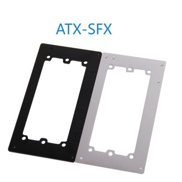 Lizusidtsy Power Supply Baffle SFX to ATX Power Supply Adapter SFX to ATX PSU Converter Conversion Frame with 4 Screws, Black, 500281349A1 - Image 6