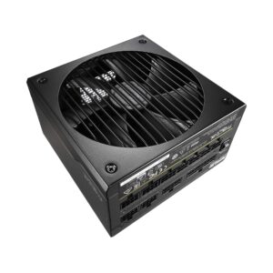 Fractal Design Ion+ 660w - 80 Plus Platinum Certified 860w Full Modular ATX Power Supply with UltraFlex DC Wires – ATX -140 mm Silent Fan with FDB Bearings – Zero RPM Mode - Black
