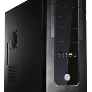 ASUS TA-D21 Midi Tower Case wtih No PSU - Black