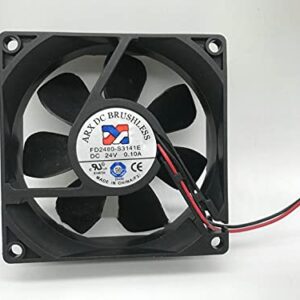 for Arx FD2480-S3141E 24V 0.10A 8025 8 cm Mute Inverter Fan