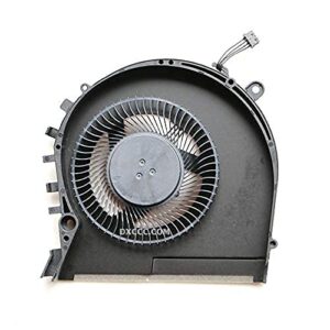 wangpeng L62866-001 CPU Cooling Fan for HP OMEN TPN-C144 17-CB Series 17-CB0063TX 17-CB0066TX 17-CB1007TX 17-CB0080NR 17-CB0030NR CPU Cooling Fan (CPU Fan)