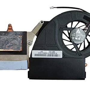 Power4Laptops Replacement Laptop Fan with Heatsink Compatible with Toshiba Satellite P500-1CZ