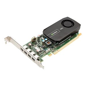 PNY NVIDIA Quadro NVS 510 2GB GDDR3 4-Mini DisplayPort Low Profile PCI-Express Video Card VCNVS510DVI-PB (Renewed)
