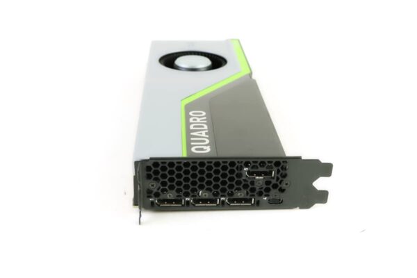 PNY QUADRO RTX 5000 Graphic Card - 16 GB GDDR6 - Dual Slot Space Required - 4096 bit Bus Width - Fan Cooler - OpenACC, OpenGL 4.5, DirectX 12, OpenCL, 4 x DisplayPorts (Renewed) - Image 3