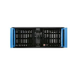 iStarUSA D-400-6-BLUE 4U Compact Stylish Rackmount Chassis Blue