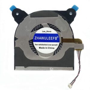 ZHAWULEEFB Replacement New CPU Cooling Fan for Microsoft Surface Book 1703 I7-6600U CC131K04 latop Fan