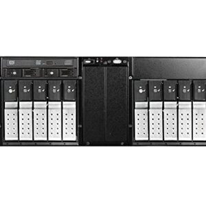 iStarUSA D410-DE10SL-25TU 4U 10Bay Stylish Trayless USB 3.0 Slim Server Silver