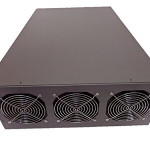GMI 7X GPU Econ 4u Rackmount Chassis Basic Compute Cluster or Mining Rig