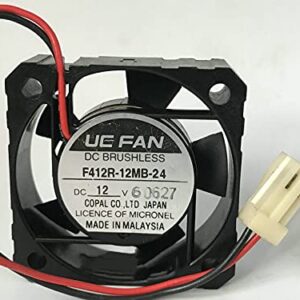 for UC Fan F412R-12MB-24 DC12V 4010 4CM DC Cooling Fan