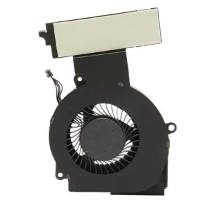 CPU GPU Cooling Fan, 4 Pin DC 5V/0.5A Laptop Cooling Fans Protable Gpu Cooler for HP for Omen 15 DC L30204 001 L29354(GPU Fan)