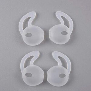 5PAIR / a lot of Protective Socket earnen Headphones Suite Adapter Mobile Phone yangqingmeiguo (Color : Transparent)