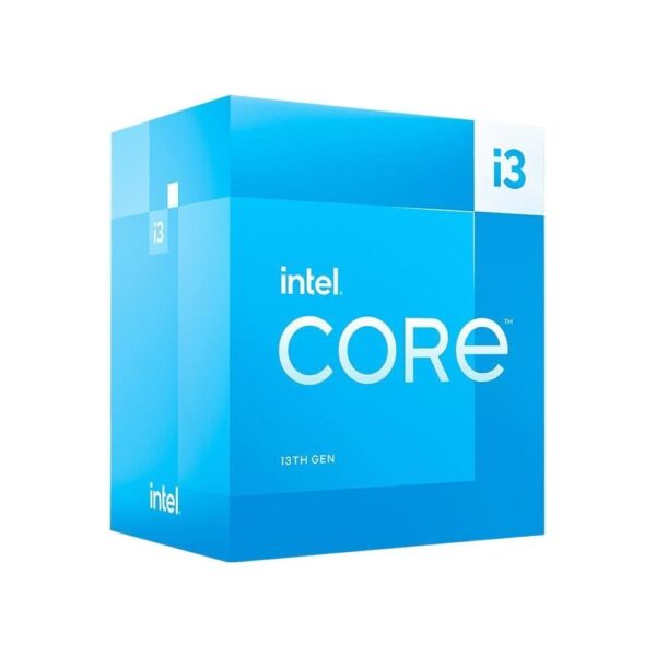 Intel Core13th Generation i3-13100 Desktop Processor (4 Core (4 P-Core), 12 MB Cache, up to 4.5 GHz, LGA1700, Intel UHD Graphics 730)