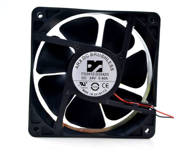 FD2412-D3242G Arx Fan 24V 0.40A 120mm 2-Wire Inverter Cooling Fan