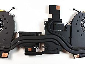 Power4Laptops Version 3 (Please Check The Picture) Replacement Laptop Fan with Heatsink Compatible with HP Omen 17-cb0799nb