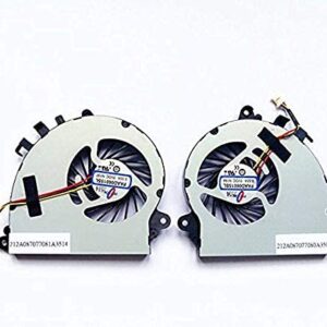 wangpeng® New Cooling Fan for CPU Cooling Fan MSI GS70 MS-1771 PAAD06015SL N184 N229 N346 N269 N197 A Pair