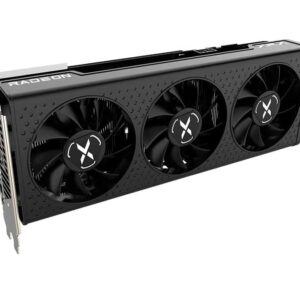 XFX Speedster QICK308 Radeon RX 6600 XT Black Gaming Graphics Card with 8GB GDDR6 HDMI 3xDP, AMD RDNA 2 RX-66XT8LBDQ (Renewed)