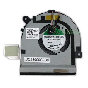 CPU Fan for Dell XPS 12 XPS12 9Q23 Laptop CPU Cooling Fan Cooler KTM0F 0KTM0F EG50050S1-C040-S9A DC28000C2S0