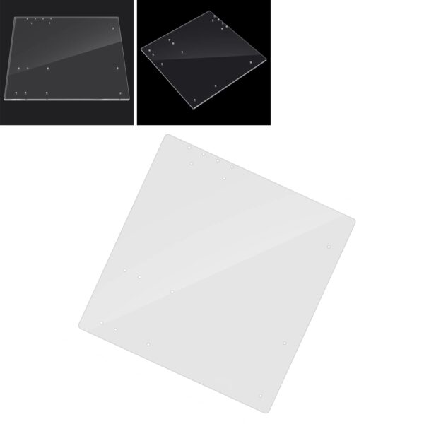 Computer Case Open Frame, Transparent Motherboard Acrylic Frame, Overlock Computer Case DIY Base Stand for M ATX - Image 9