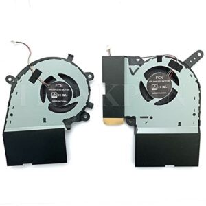 wangpeng® New CPU & GPU Cooling Fan for Asus ROG Strix G531GV G531GW G731GW G512LV G532LWS
