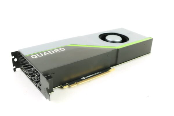 PNY QUADRO RTX 5000 Graphic Card - 16 GB GDDR6 - Dual Slot Space Required - 4096 bit Bus Width - Fan Cooler - OpenACC, OpenGL 4.5, DirectX 12, OpenCL, 4 x DisplayPorts (Renewed) - Image 2