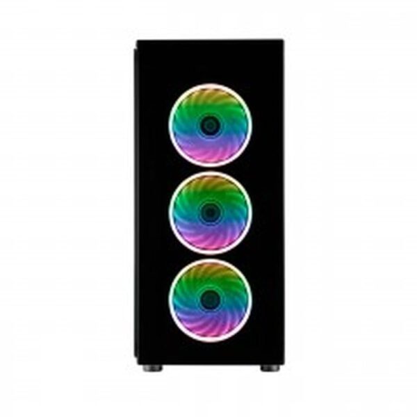 FSP CMT340 ATX mid Tower, Black, USB, POC0000061 (ATX mid Tower, Black, USB 3.0 x 2 Port,HD Audio, A.RGB) - Image 5