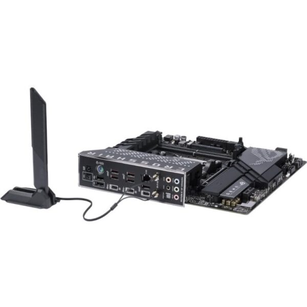 ASUS ROG Crosshair X670E Gene WiFi 6E Socket AM5(LGA 1718) Ryzen 7000 mATX Gaming Motherboard (16+2 Power Stages, PCIe® 5.0, DDR5,USB 3.2 Gen 2x2 Front-Panel, USB4® Ports, Wi-Fi 6E) (Renewed) - Image 8