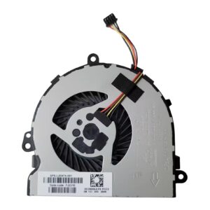 CPU Cooler Fan for HP 250 255 256 G7 15-DA 15-DY 15-DB 15-DR 15-DX 15-AC 15-AY 15-AF 15-BW 15-BD 15-BS 15-BE 15-BF 15Q-DX 15T-DS TPN-C125 C126 C129 C130 Series DFS470805CL0T FK3M L20474-001 5V 4PIN