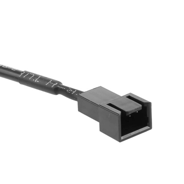 Saccgt 32cm/12.60in Fan Power Adapter Cable 1 to 1 Ways USB 2.0 A Male to 3 Pin Male 5V PWM Fan Connector, 22AWG Copper - Image 3