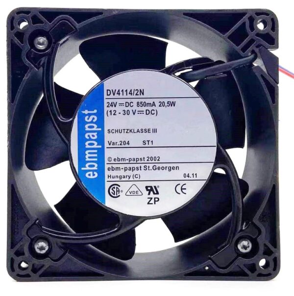 for DV4114/2NH 24VDC 0.85A 12CM Inverter Cooling Fan