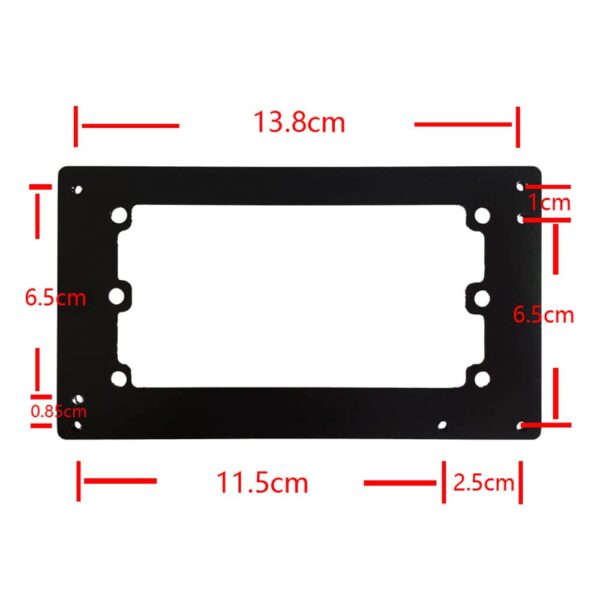 Lizusidtsy Power Supply Baffle SFX to ATX Power Supply Adapter SFX to ATX PSU Converter Conversion Frame with 4 Screws, Black, 500281349A1 - Image 4