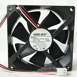 for NMB-MAT 9225 3610RL-04W-B49 DC12V 0.35A Projector Cooling Fan