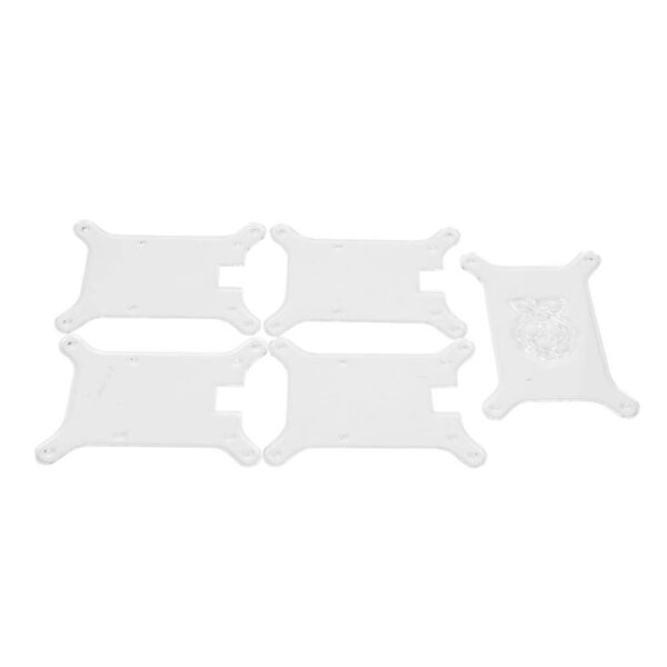 Transparent 4 Layer Acrylic, Acrylic Case 4 Layers Transparent Acrylic Case Shelf Stack Raspberry Pi 3,2 B B Raspberry Pi Case - Image 8